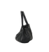 Vintage Gathered Bag, &pound;195, Handbags, Black, Leather, Bottom view